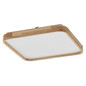 Preview: OSRAM LED Deckenleuchte Orbis Alicia 292X292MM 16W 830 Click DIM Wood Decor Dimmbar Warm weiß 4099854445651