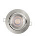 Preview: OSRAM LED Einbauleuchte LED SPOT SET RECESS SIMPLE DIM 3 x 4.9W 2700K Brushed Nickel Dimmbar Warm weiß 4099854445828