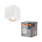 Preview: OSRAM Deckenleuchte LED SPOT SURFACE Square GU10 White 4099854446054