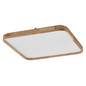 Preview: OSRAM LED Deckenleuchte Orbis Alicia 495X495MM 36W 830 Click DIM Wood Decor Warm weiß 4099854446092