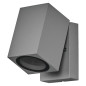 Preview: OSRAM Aussen-Wandleuchte Endura Classic Cube ADJ Wall Adjustable Wall Silver 4099854446252