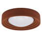 Preview: OSRAM LED Deckenleuchte Orbis Concrete 400MM 18W 830 Click Dim Brown Dimmbar Warm weiß 4099854446719