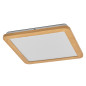 Preview: OSRAM LED Aussen-Deckenleuchte Orbis Disc 30X30CM 22W Click CCT IP44 Wood Decor Warm weiß,Kalt weiß 4099854447624