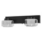 Preview: OSRAM LED Deckenleuchte Orbis Flame 2X5.5W Click CCT IP44 Black Warm weiß,Kalt weiß 4099854447785