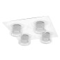 Preview: OSRAM LED Aussen-Deckenleuchte Orbis Flame 4X5.5W Click CCT IP44 White Warm weiß,Kalt weiß 4099854447983