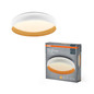 Preview: OSRAM LED Deckenleuchte Orbis Livia 520MM 36W 830 Click DIM White and Wood Decor Dimmbar Warm weiß 4099854448324