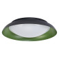 Preview: OSRAM LED Deckenleuchte Orbis Plate 430MM 35W 830 Click DIM Black and Green Dimmbar Warm weiß 4099854449925