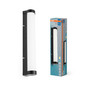 Preview: OSRAM LED Deckenleuchte Obris Tube Frost Glass 40CM Click CCT DIM IP44  Black Dimmbar Warm weiß,Kalt weiß 4099854450563