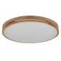 Preview: OSRAM LED Deckenleuchte Orbis Woodburry 300MM 16W 830 Click DIM Wood Decor Dimmbar Warm weiß 4099854450846