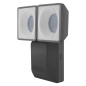 Preview: OSRAM LED Aussen-Wandleuchte ENDURA PRO SPOT SENSOR 16W 4000K IP55 Dark Gray Neutralweiss 4099854451812