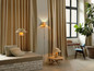 Preview: OSRAM Wandleuchte Decor Bamboo Paper Hut Wall 1XE27 Brown 4099854452895