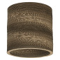 Preview: OSRAM Deckenleuchte Decor Cardboard Cylinder Ceiling E27 Brown 4099854453120