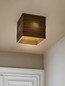 Preview: OSRAM Deckenleuchte Decor Cardboard Square Ceiling E27 Brown 4099854453281