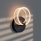 Preview: OSRAM LED Wandleuchte Decor Circle Wall 8W Click CCT Black Warm weiß,Kalt weiß,Kaltes Tageslicht 4099854453410