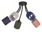 Preview: OSRAM Deckenleuchte Decor Felt Weaving Cans Ceiling 5XE14 Multicolor 4099854453670