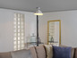 Preview: OSRAM Deckenleuchte Decor Lotus Leaf Ceiling E27 White 4099854454110