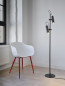 Preview: OSRAM Stehleuchte Decor Drums Floor 2XGU10 Black 4099854454264
