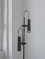 Preview: OSRAM Stehleuchte Decor Drums Floor 2XGU10 Black 4099854454264