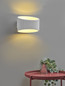 Preview: OSRAM Wandleuchte Decor Plaster Band Wall 345 1XE27 White 4099854454400