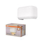 Preview: OSRAM Wandleuchte Decor Plaster Routes Wall 250 1XE27 White 4099854454509