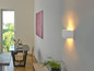 Preview: OSRAM Wandleuchte Decor Plaster Routes Wall Up 310 1XE27 White 4099854454547
