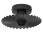 Preview: OSRAM Deckenleuchte Decor Plisse Ceiling E27 Dark Grey 4099854454608