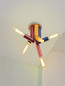Preview: OSRAM Deckenleuchte Decor Straw Ceiling 5XE27 Multicolor 4099854454660