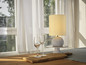 Preview: OSRAM Tischleuchte Decor Impact Table 1XE27 Beige and Gray 4099854454707