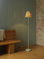 Preview: OSRAM Stehleuchte Decor Raffia Floor E27 Green 4099854454943