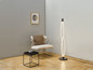 Preview: OSRAM LED Stehleuchte Decor Swirl Floor 22W 830 Touch DIM Dimmbar Warm weiß 4099854455025