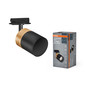 Preview: OSRAM Schienensystem TRACKLIGHT SPOT CYLINDER GOLD GU10 Black 4099854455322