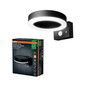 Preview: OSRAM LED Aussenleuchte ENDURA STYLE SOLAR SINGLE CIRCLE Wall Sensor Single Circle 6W Black Dimmbar Warm weiß 4099854455568