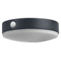 Preview: OSRAM LED Aussen-Wandleuchte Endura Style solar Tossa Wall Sensor 6W 3000K Warm weiß 4099854455698