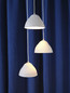 Preview: OSRAM Pendelleuchte Decor Camel Bell Pendant 3XE14 White 4099854458767