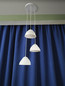 Preview: OSRAM Pendelleuchte Decor Camel Bell Pendant 3XE14 White 4099854458767