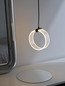 Preview: OSRAM LED Pendelleuchte Decor Circle 1XPendant PL 8W Click CCT Black Warm weiß,Kalt weiß,Kaltes Tageslicht 4099854458989