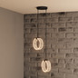 Preview: OSRAM LED Pendelleuchte Decor Circle 2XPendant PL 14W Click CCT Black Warm weiß,Kalt weiß,Kaltes Tageslicht 4099854459009