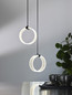 Preview: OSRAM LED Pendelleuchte Decor Circle 2XPendant PL 14W Click CCT Black Warm weiß,Kalt weiß,Kaltes Tageslicht 4099854459009
