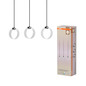 Preview: OSRAM LED Pendelleuchte Decor Circle 3XPendant LN 20W Click CCT Black Warm weiß,Kalt weiß,Kaltes Tageslicht 4099854459023