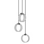 Preview: OSRAM LED Pendelleuchte Decor Circle 3XPendant PL 20W Click CCT Black Warm weiß,Kalt weiß,Kaltes Tageslicht 4099854459047