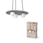 Preview: OSRAM Pendelleuchte Decor Concrete Nest Pendant 3XG9 Grey 4099854459160