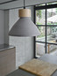 Preview: OSRAM Pendelleuchte Decor Concrete Wood Pendant 220 mm E27 Dark Gray 4099854459245
