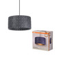 Preview: OSRAM Pendelleuchte Decor Felt Weaving Pendant 380 mm E27 Dark Gray 4099854459368