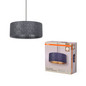 Preview: OSRAM Pendelleuchte Decor Felt Weaving Pendant 480 mm 3XE27 Dark Gray 4099854459382