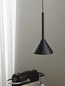 Preview: OSRAM LED Pendelleuchte Decor Fuji 1XPendant 5W 930 Black Warm weiß 4099854460395
