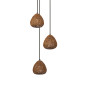 Preview: OSRAM Pendelleuchte Decor Paper Drop Pendant Plate 3XE27 Beige 4099854460678