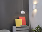 Preview: OSRAM Pendelleuchte Decor Plaster Cup Pendant E27 White 4099854460791