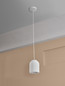 Preview: OSRAM Pendelleuchte Decor Plaster Routes Pendant 150 1XE27 White 4099854460890