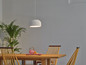 Preview: OSRAM Pendelleuchte Decor Plaster Routes Pendant 300 1XE27 White 4099854460913