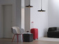 Preview: OSRAM Pendelleuchte Decor Plate Pendant E27 Black Wood Decor 4099854461057